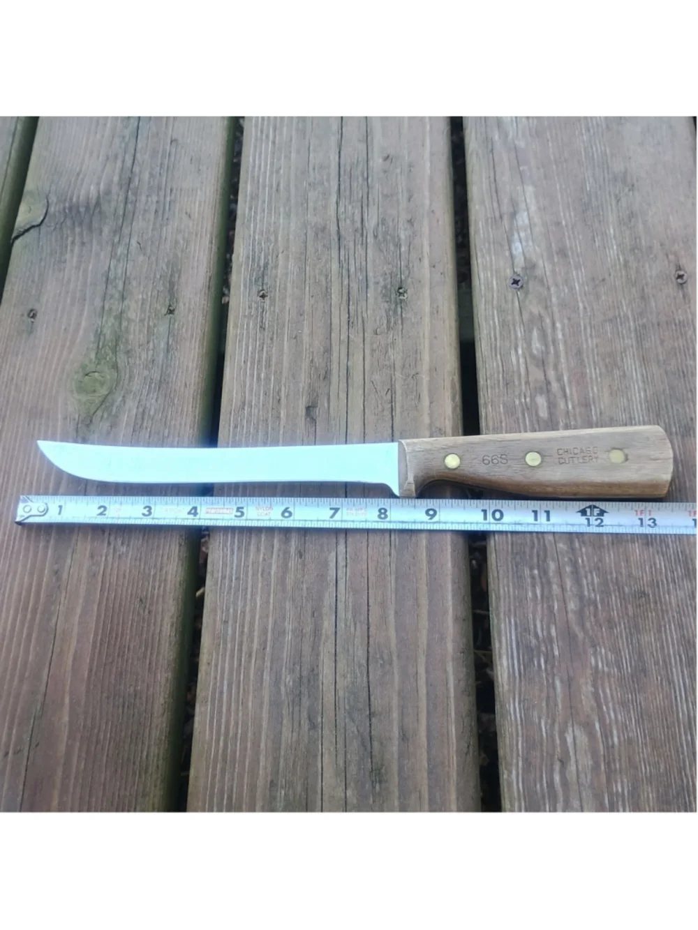 Vintage Chicago Cutlery 66S Slicing Knife 8